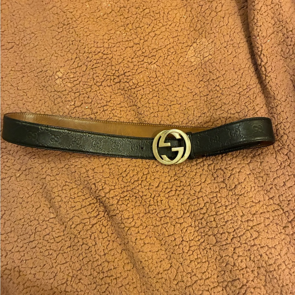 Euro size 114 US size 44-46 Gucci belt. Vintage.